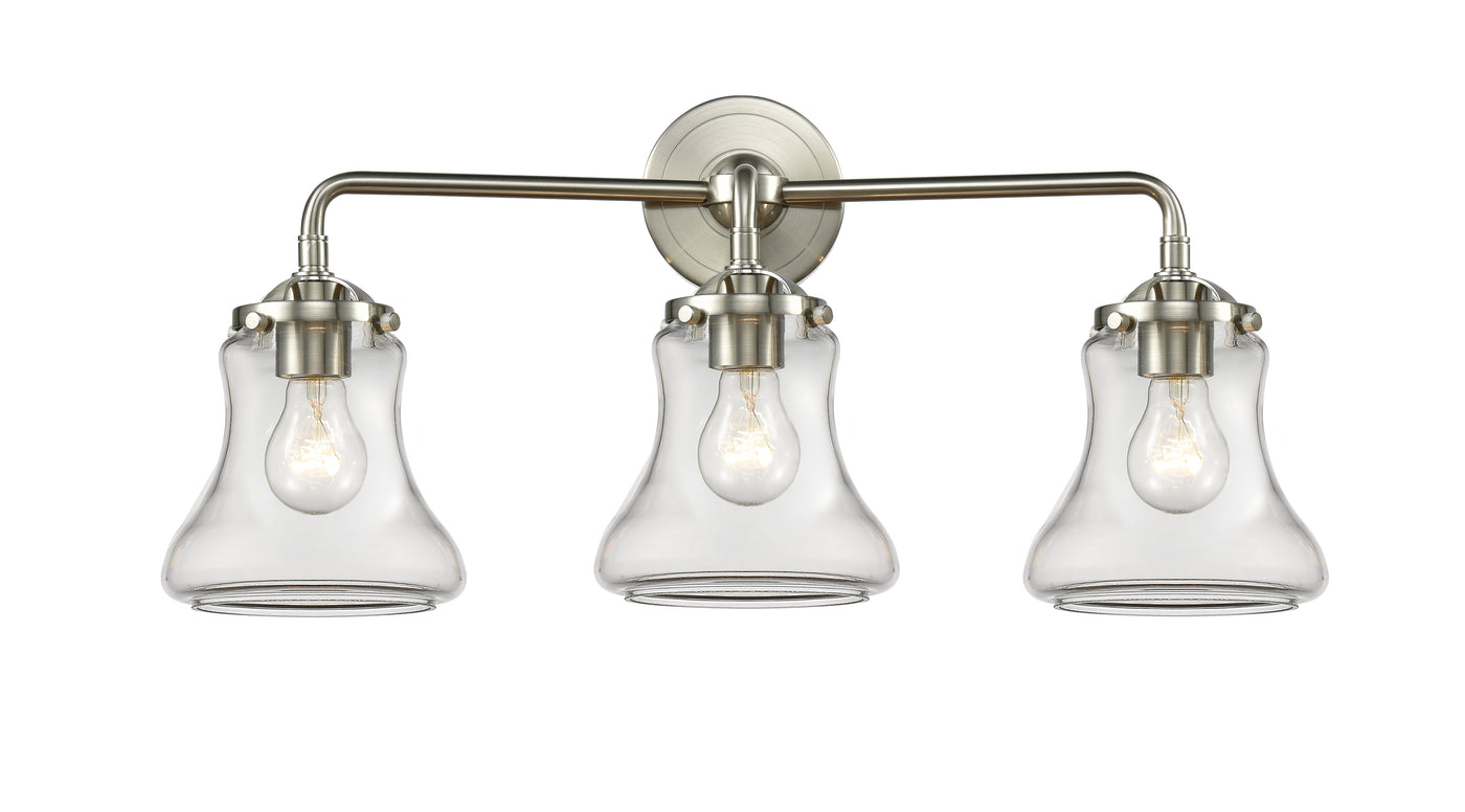 Nouveau Bath Vanity Light Cast Brass Finish