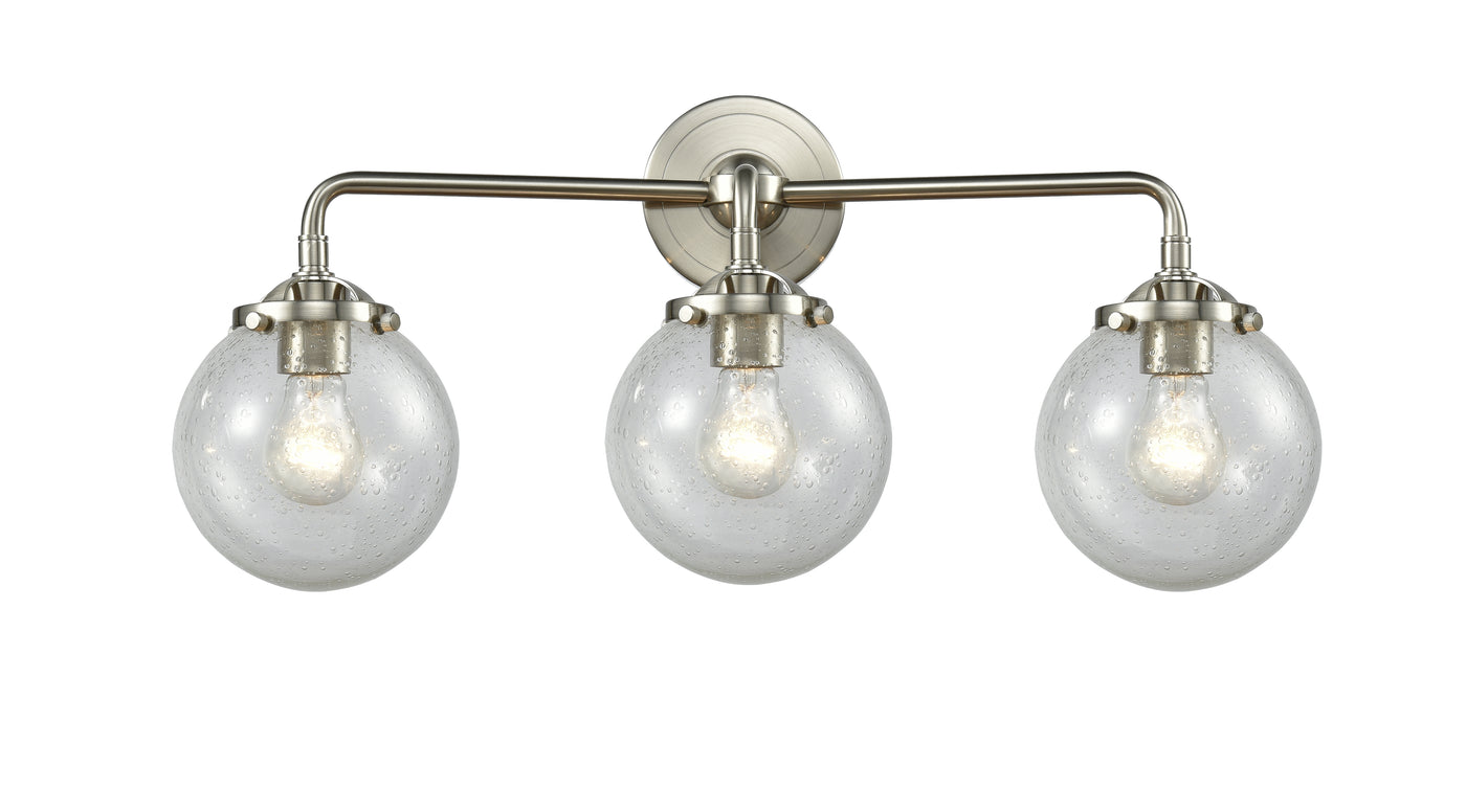 Nouveau Bath Vanity Light Cast Brass