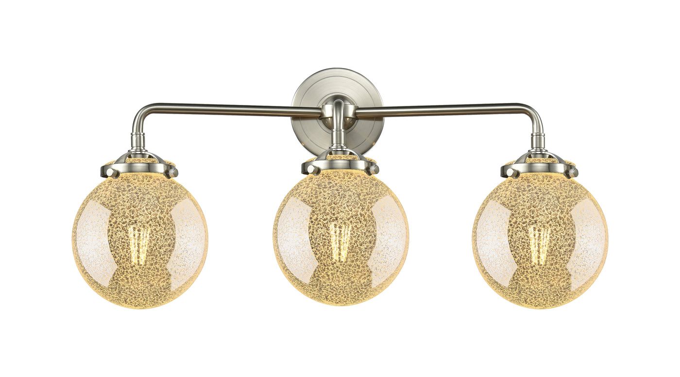 Nouveau Bath Vanity Light Cast Brass