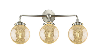 Nouveau Bath Vanity Light Cast Brass
