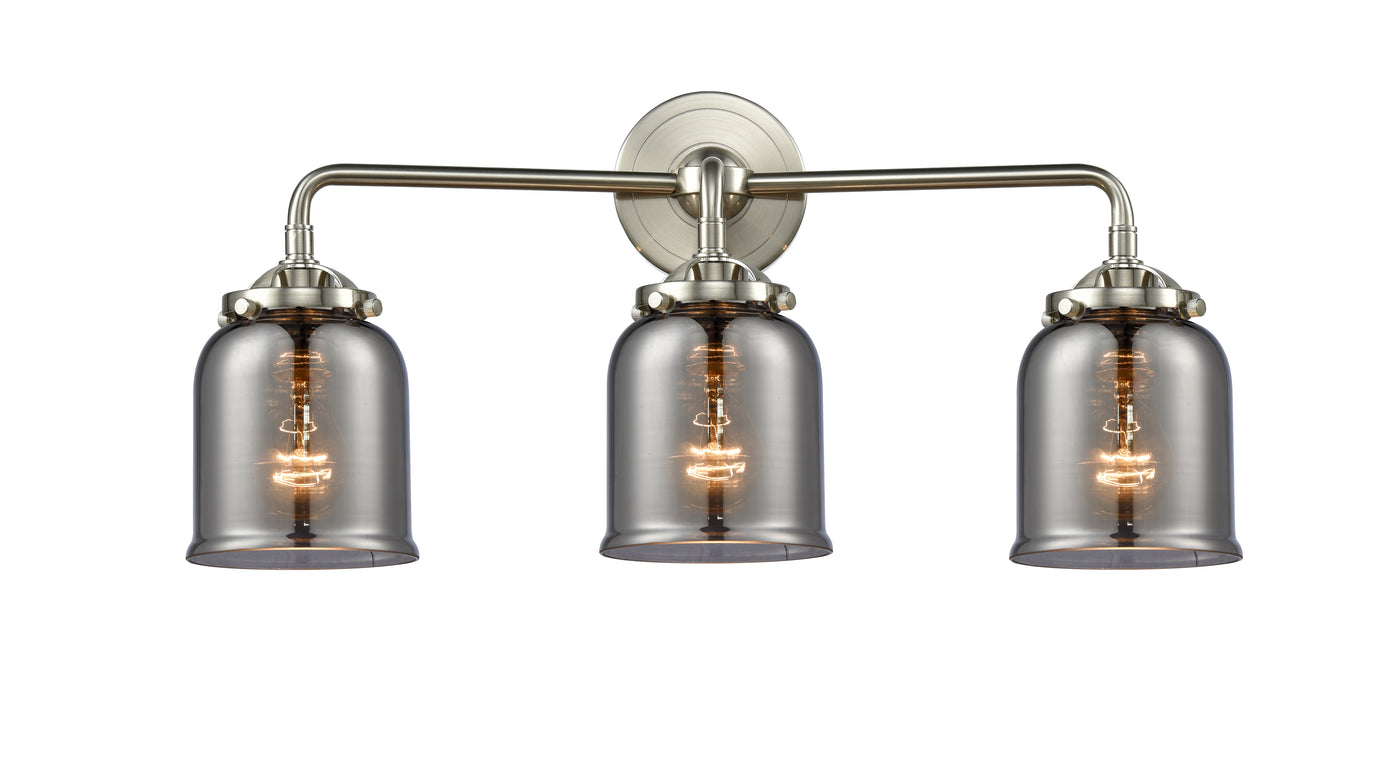 Nouveau Bath Vanity Light Cast Brass Steel