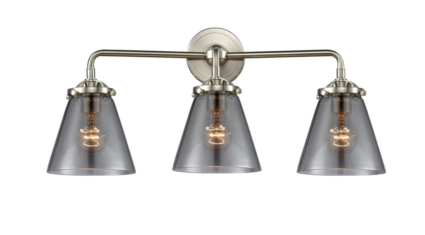 Nouveau Bath Vanity Light Cast Brass