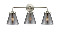 Nouveau Bath Vanity Light 9 Inch Cast Brass