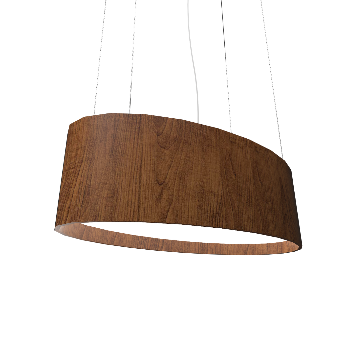 9.84'' Contemporary Oval LED Accord Pendant Light
