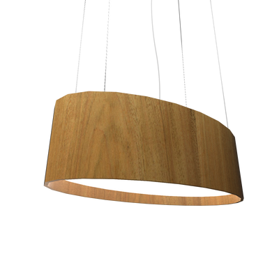 9.84'' Contemporary Oval LED Accord Pendant Light