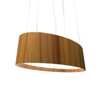 9.84'' Contemporary Oval LED Accord Pendant Light