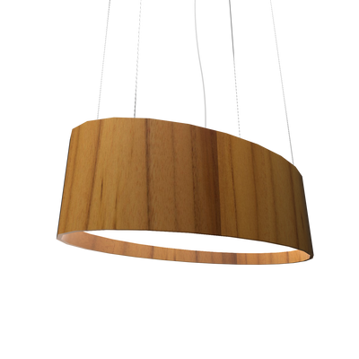 9.84'' Contemporary Oval LED Accord Pendant Light