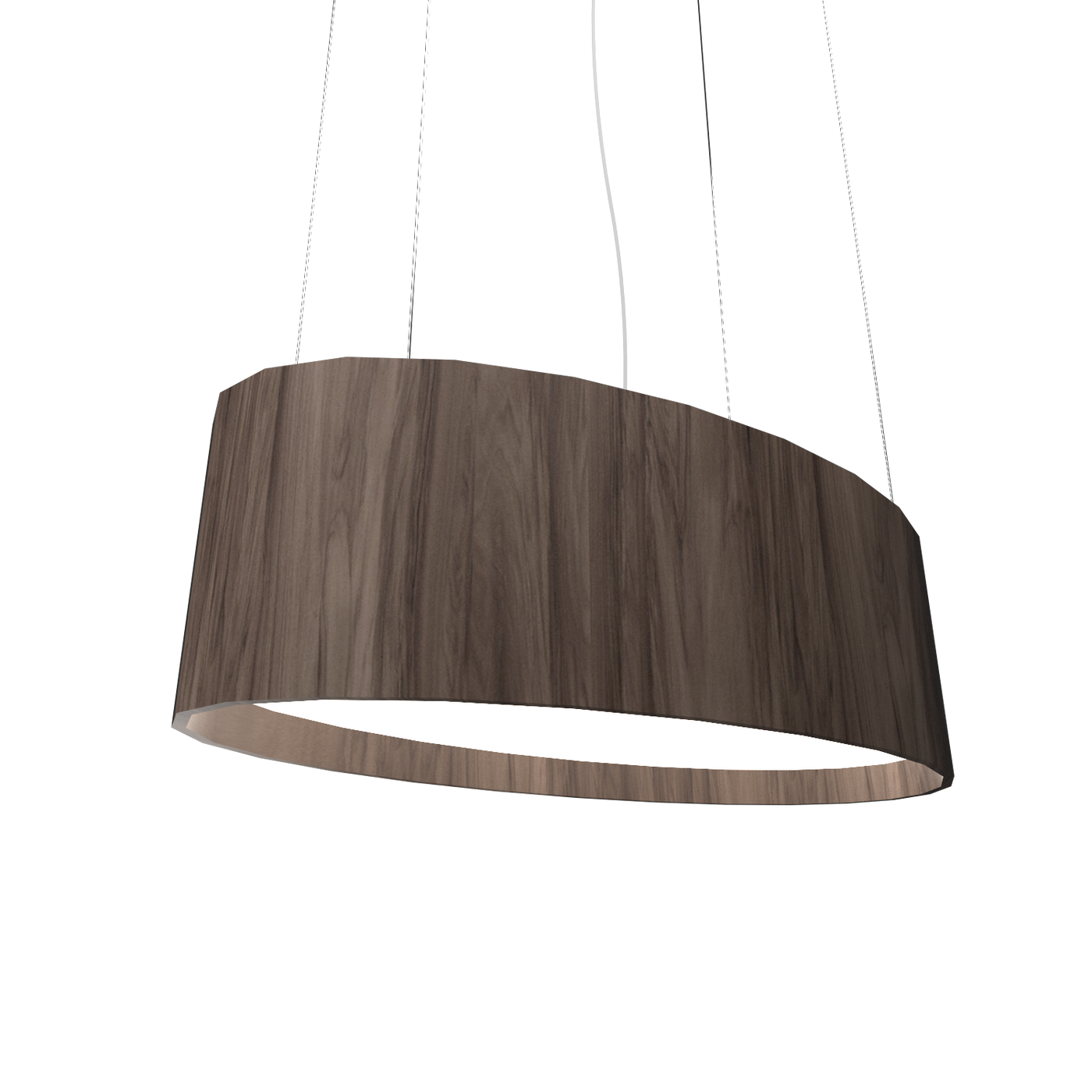9.84'' Contemporary Oval LED Accord Pendant Light
