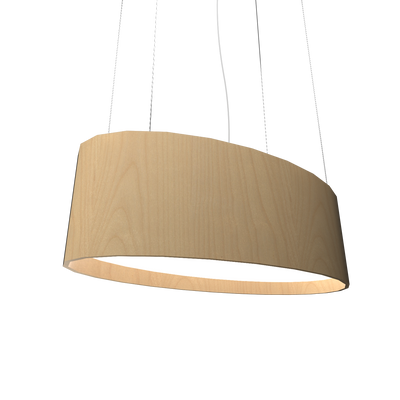 9.84'' Contemporary Oval LED Accord Pendant Light