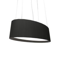 9.84'' Contemporary Oval LED Accord Pendant Light