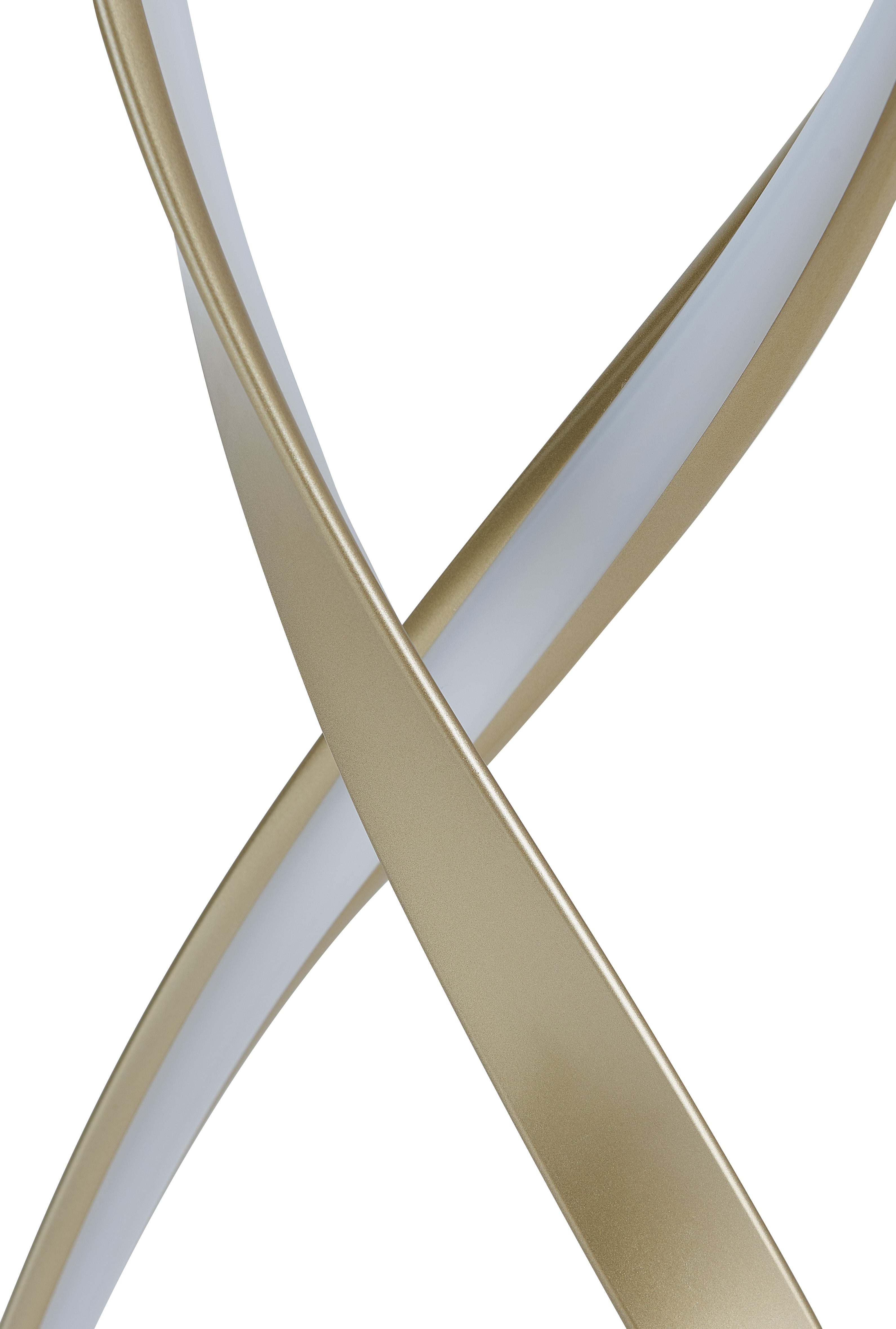 Sandy Gold Vienna LED 55" Tall Floor Lamp | Dimmable