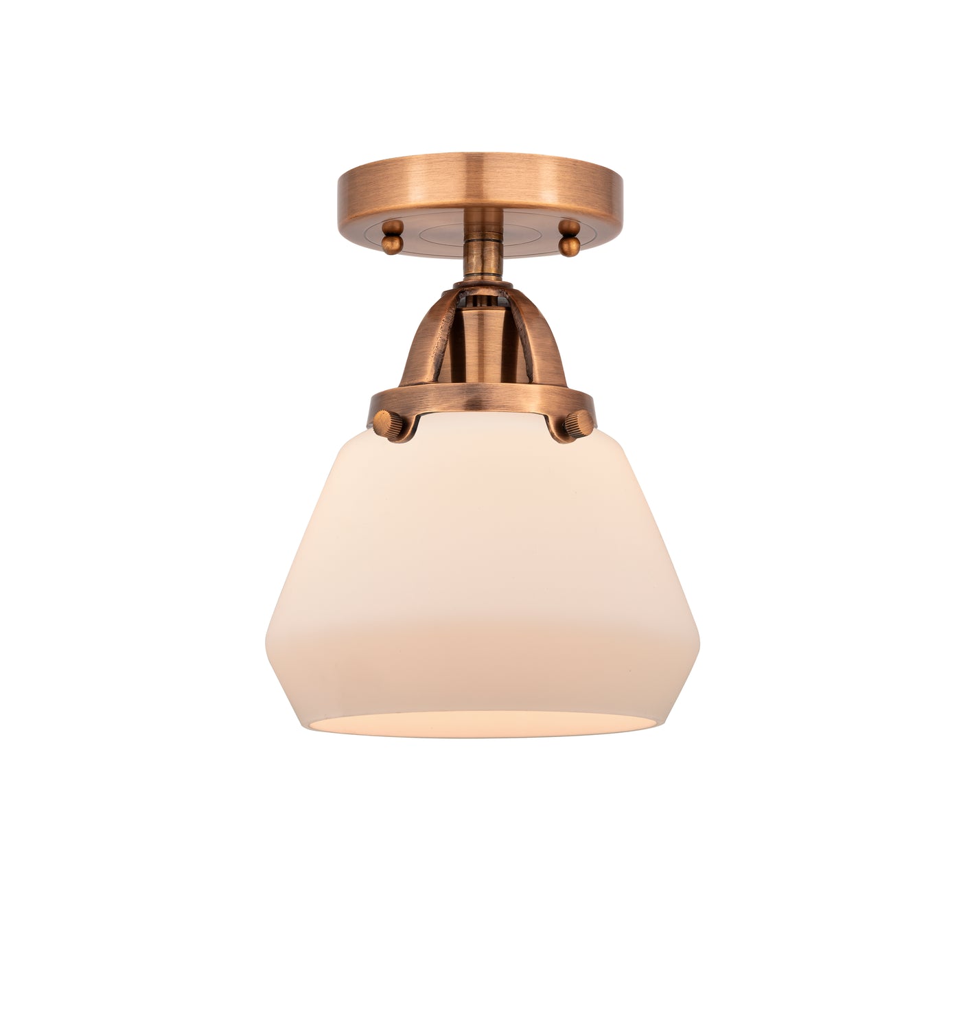 Nouveau Semi-Flush Mount Brushed Nickel