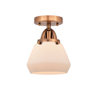 Nouveau Semi-Flush Mount Brushed Nickel