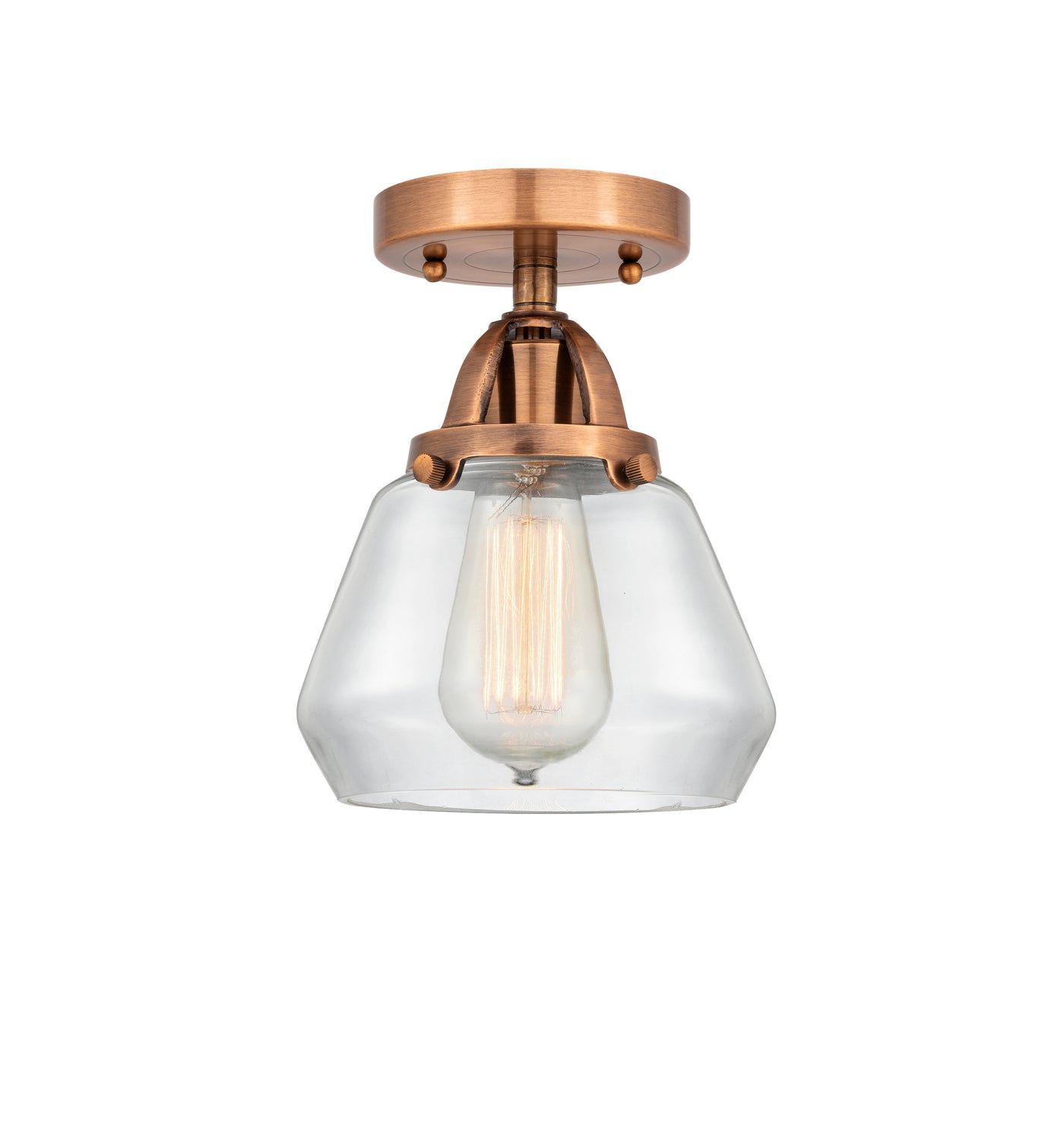 Nouveau Semi-Flush Mount Brushed Nickel
