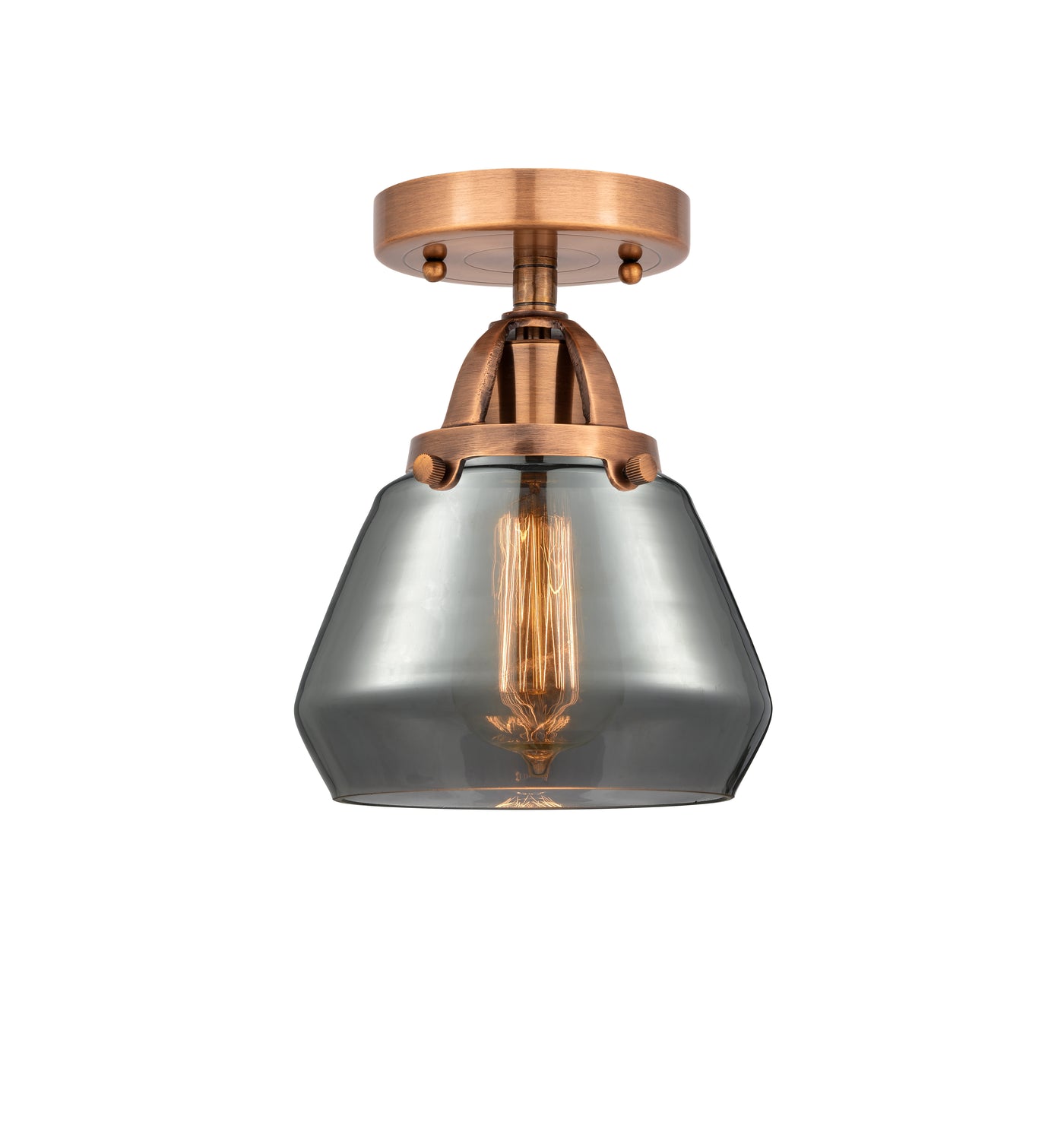 Nouveau Semi-Flush Mount Brushed Nickel