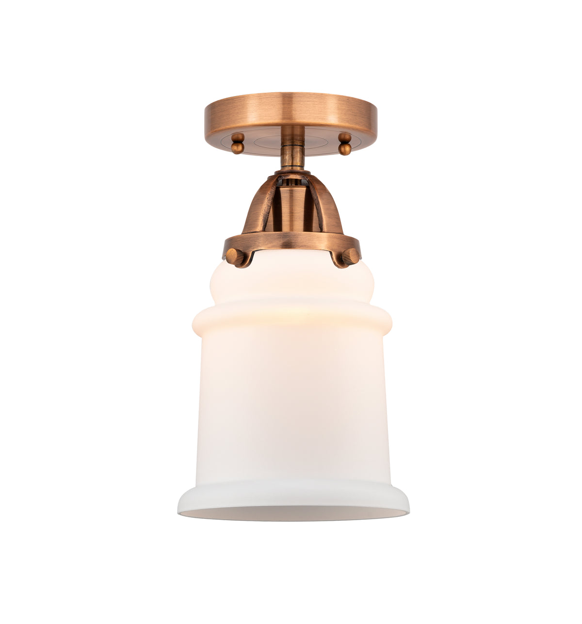 Canton 6-Inch 1-Light Semi-Flush Mount 10.75-Inch High