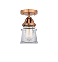 Nouveau Semi-Flush Mount Brushed Satin Nickel