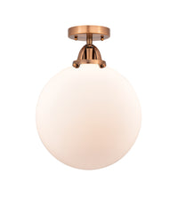 Nouveau Semi-Flush Mount Brushed Nickel
