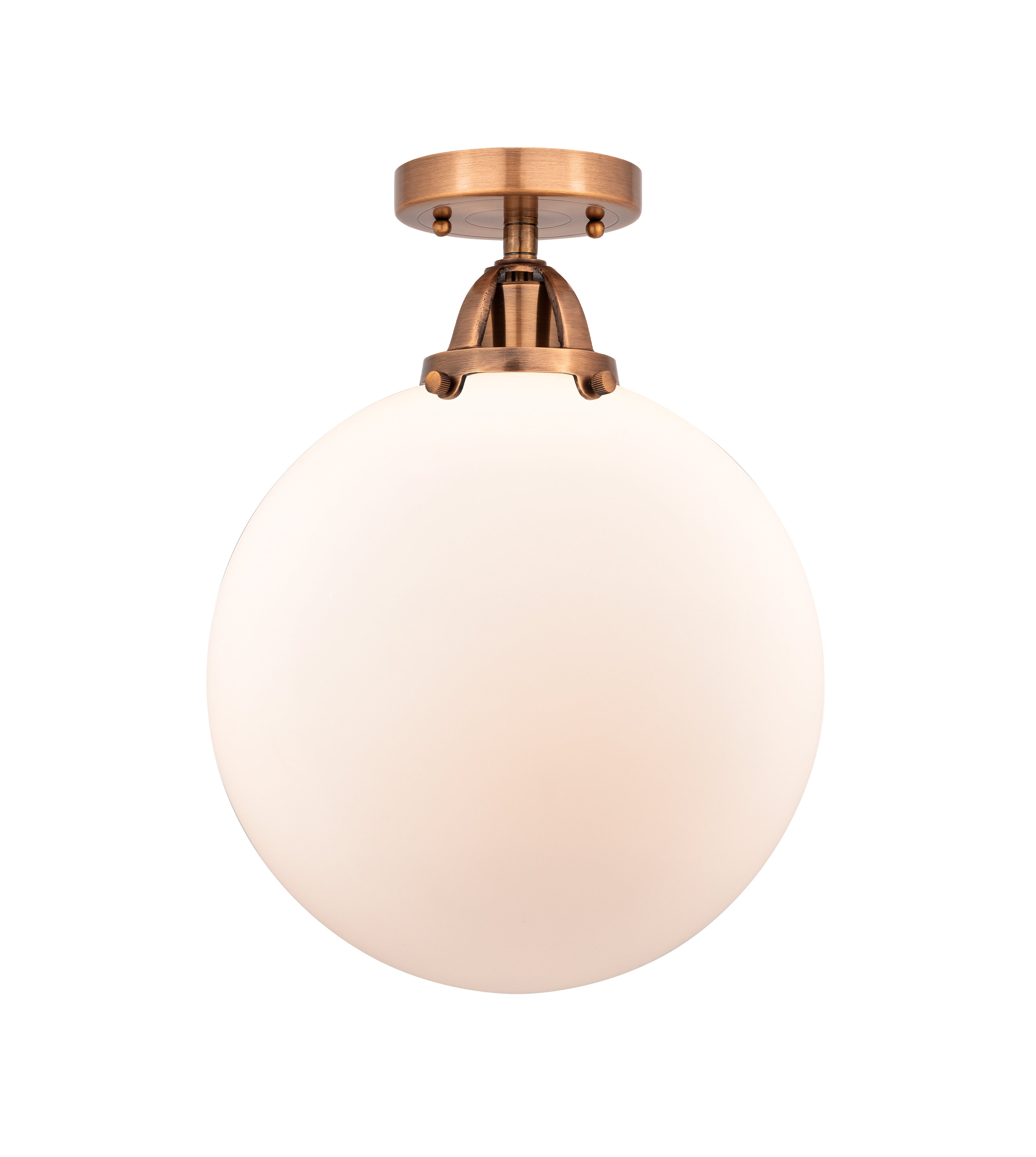 Nouveau Semi-Flush Mount Brushed Nickel