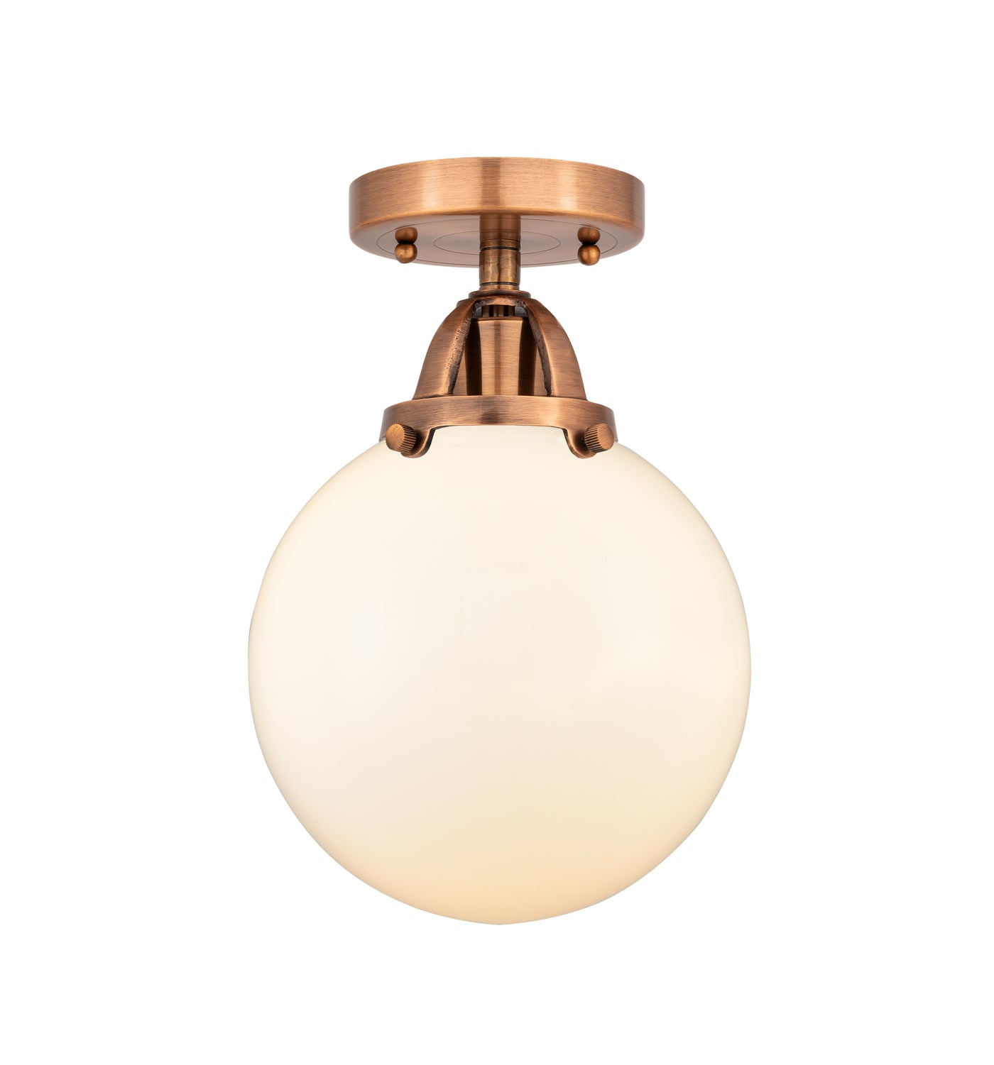 Nouveau Semi-Flush Mount Brushed Nickel