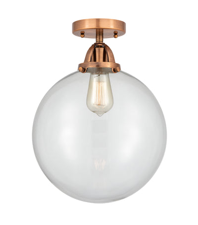 Nouveau Semi-Flush Mount Brushed Nickel