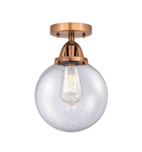 Nouveau Semi-Flush Mount Brushed Nickel