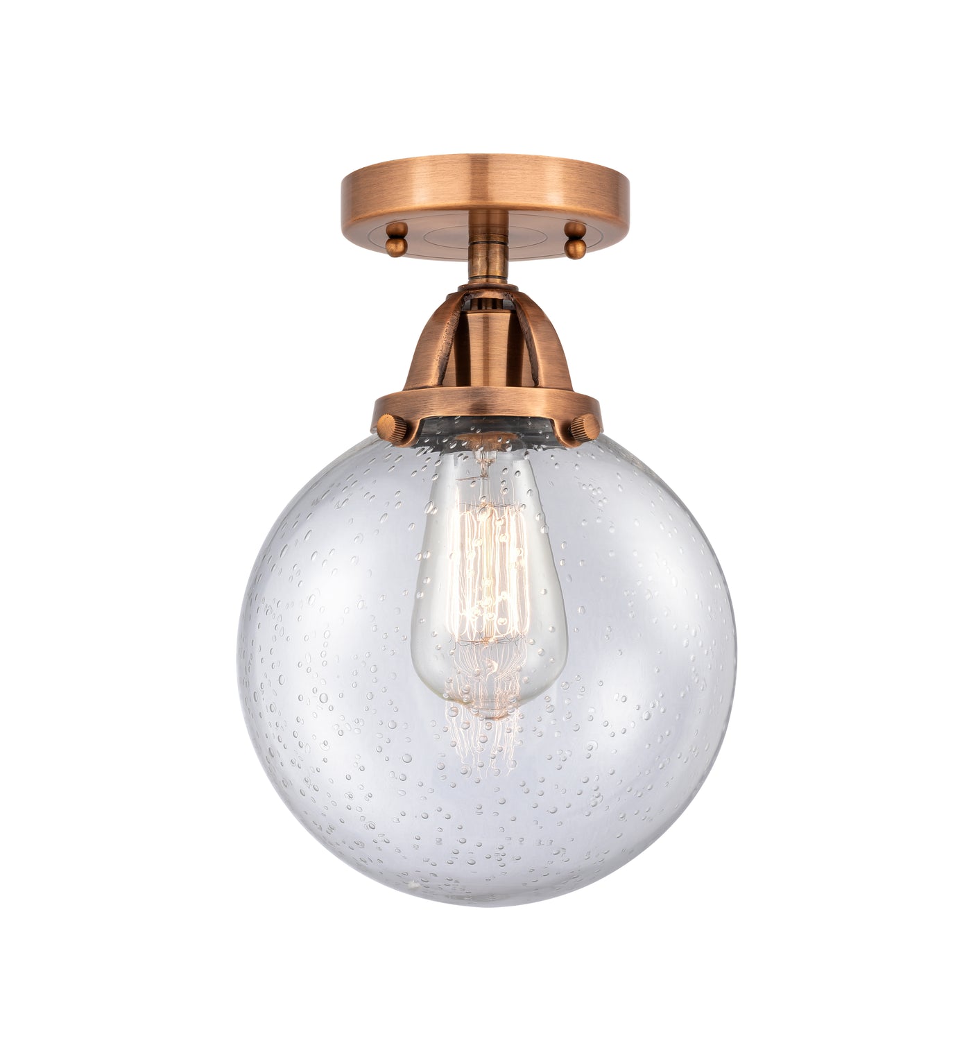 Nouveau Semi-Flush Mount Brushed Nickel