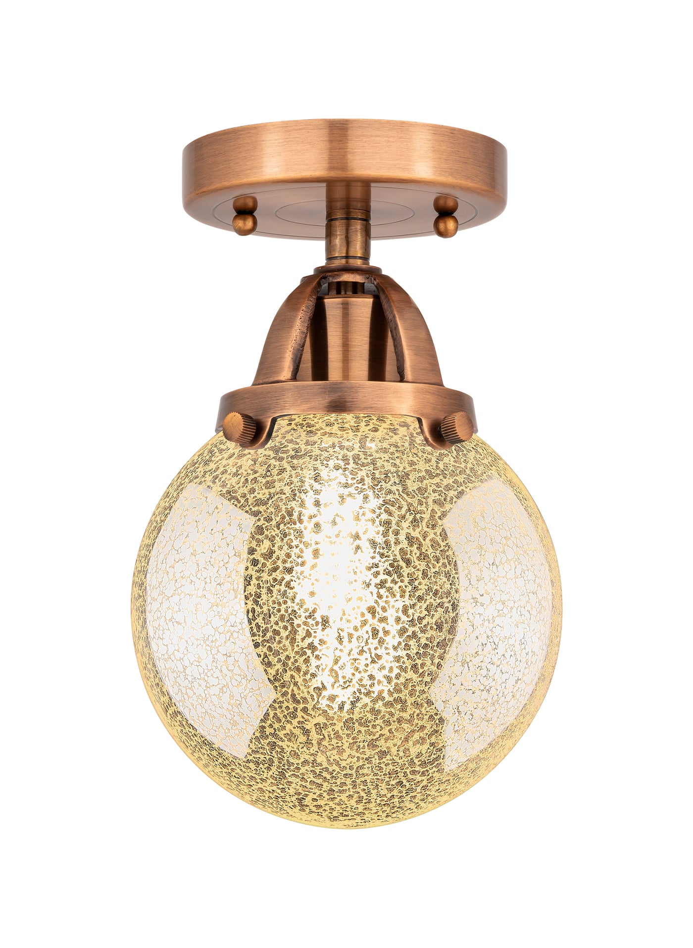 Nouveau Semi-Flush Mount Brushed Nickel