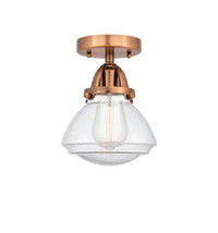 Nouveau Semi-Flush Mount Brushed Nickel