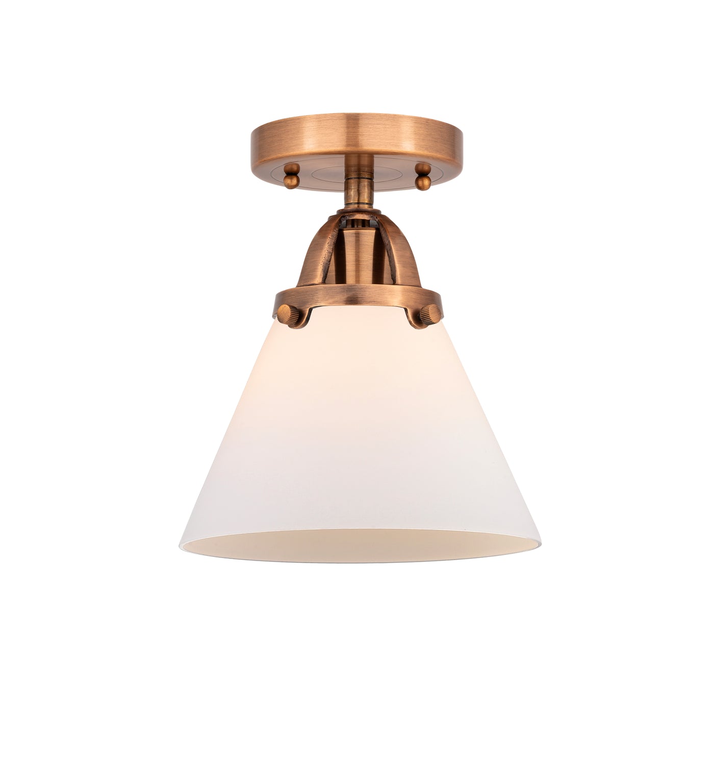 Nouveau Semi-Flush Mount Brushed Nickel