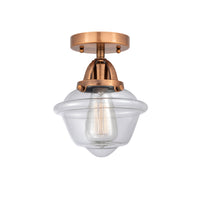 Nouveau Semi-Flush Mount Brushed Nickel