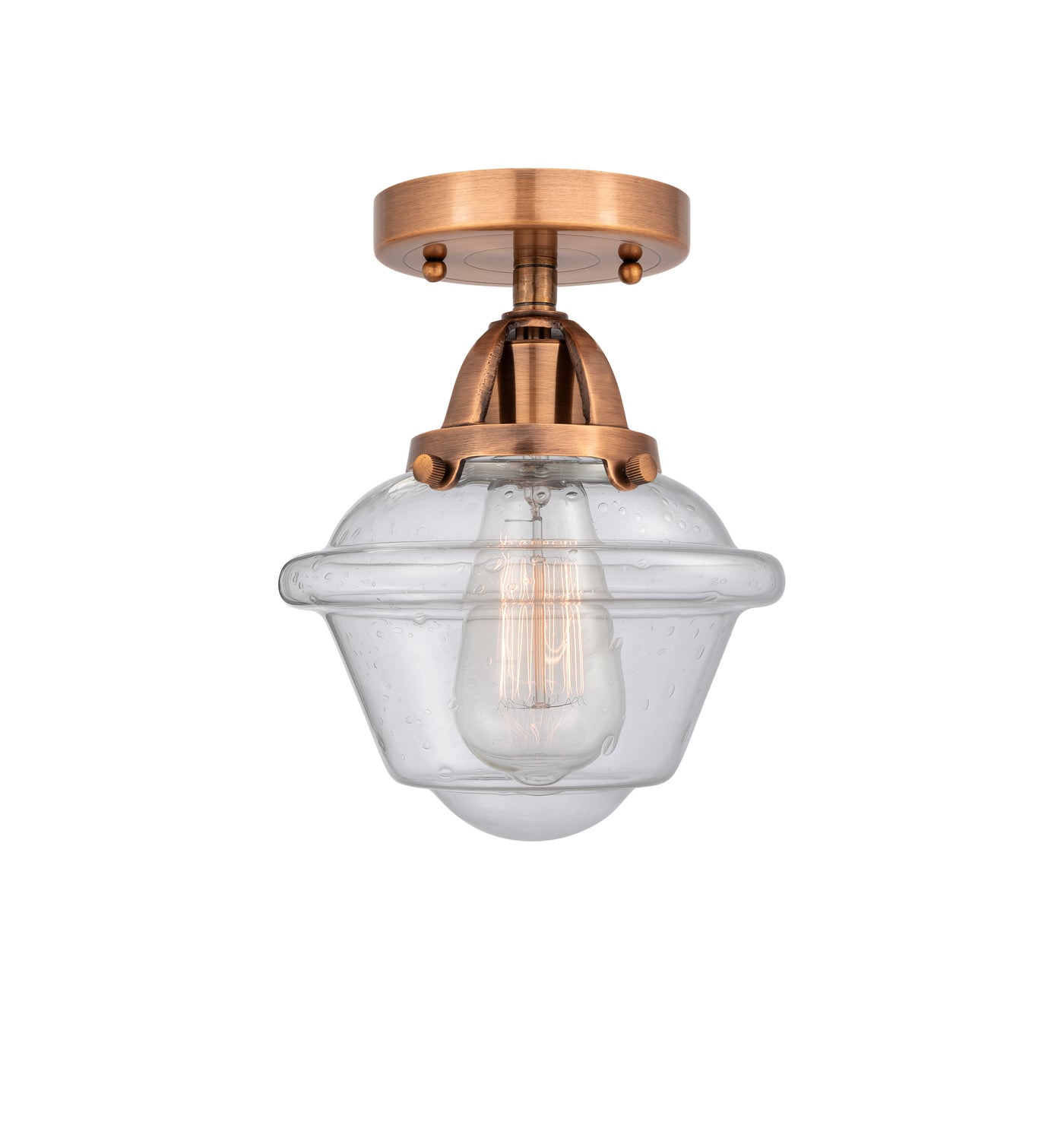 Nouveau Semi-Flush Mount Brushed Nickel