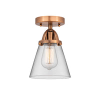 Nouveau Semi-Flush Mount Brushed Nickel