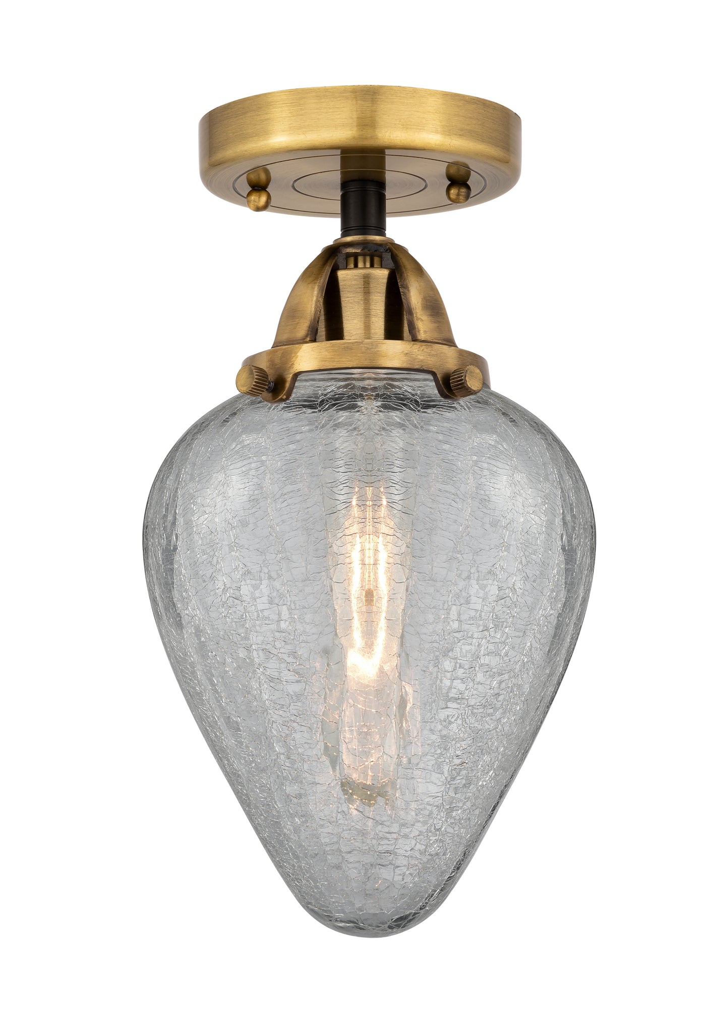 Nouveau Semi-Flush Mount Brushed Nickel
