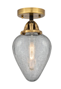 Nouveau Semi-Flush Mount Brushed Nickel