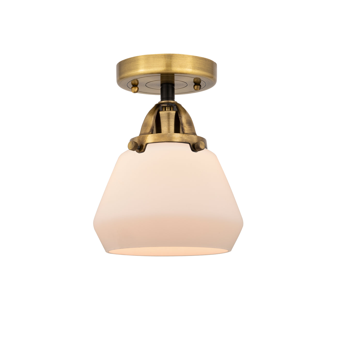 Nouveau Semi-Flush Mount Brushed Nickel