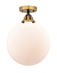 Nouveau Semi-Flush Mount Brushed Nickel