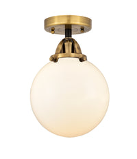 Nouveau Semi-Flush Mount Brushed Nickel
