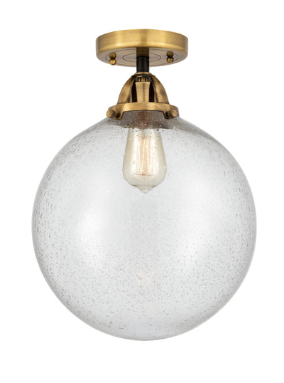 Nouveau Semi-Flush Mount Brushed Nickel