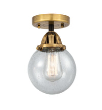Nouveau Semi-Flush Mount Brushed Nickel