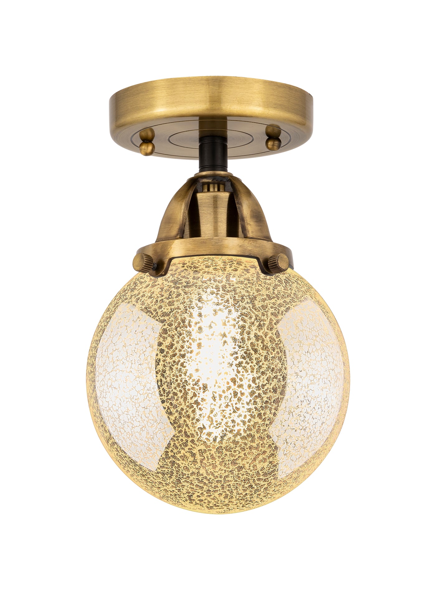 Nouveau Semi-Flush Mount Brushed Nickel