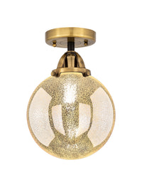 Nouveau Semi-Flush Mount Brushed Nickel