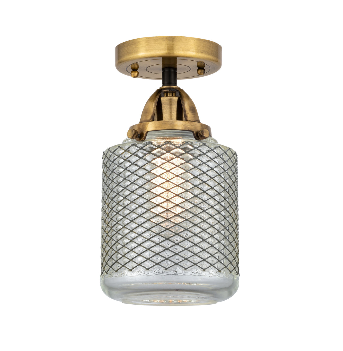 Stanton 6-Inch 1-Light Semi-Flush Mount 11.25-Inch High