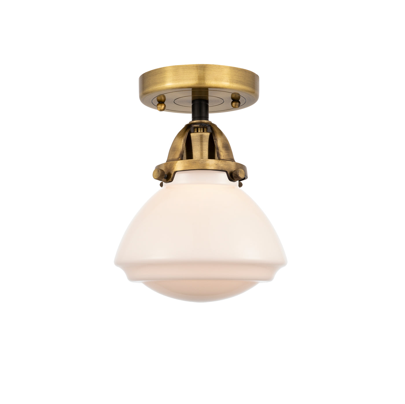 Nouveau Semi-Flush Mount Brushed Nickel