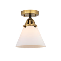 Nouveau Semi-Flush Mount Brushed Nickel