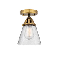 Nouveau Semi-Flush Mount Brushed Nickel