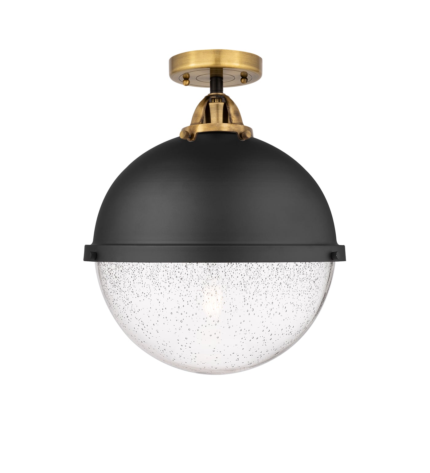 Nouveau Semi-Flush Mount Brushed Nickel