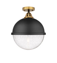 Nouveau Semi-Flush Mount Brushed Nickel