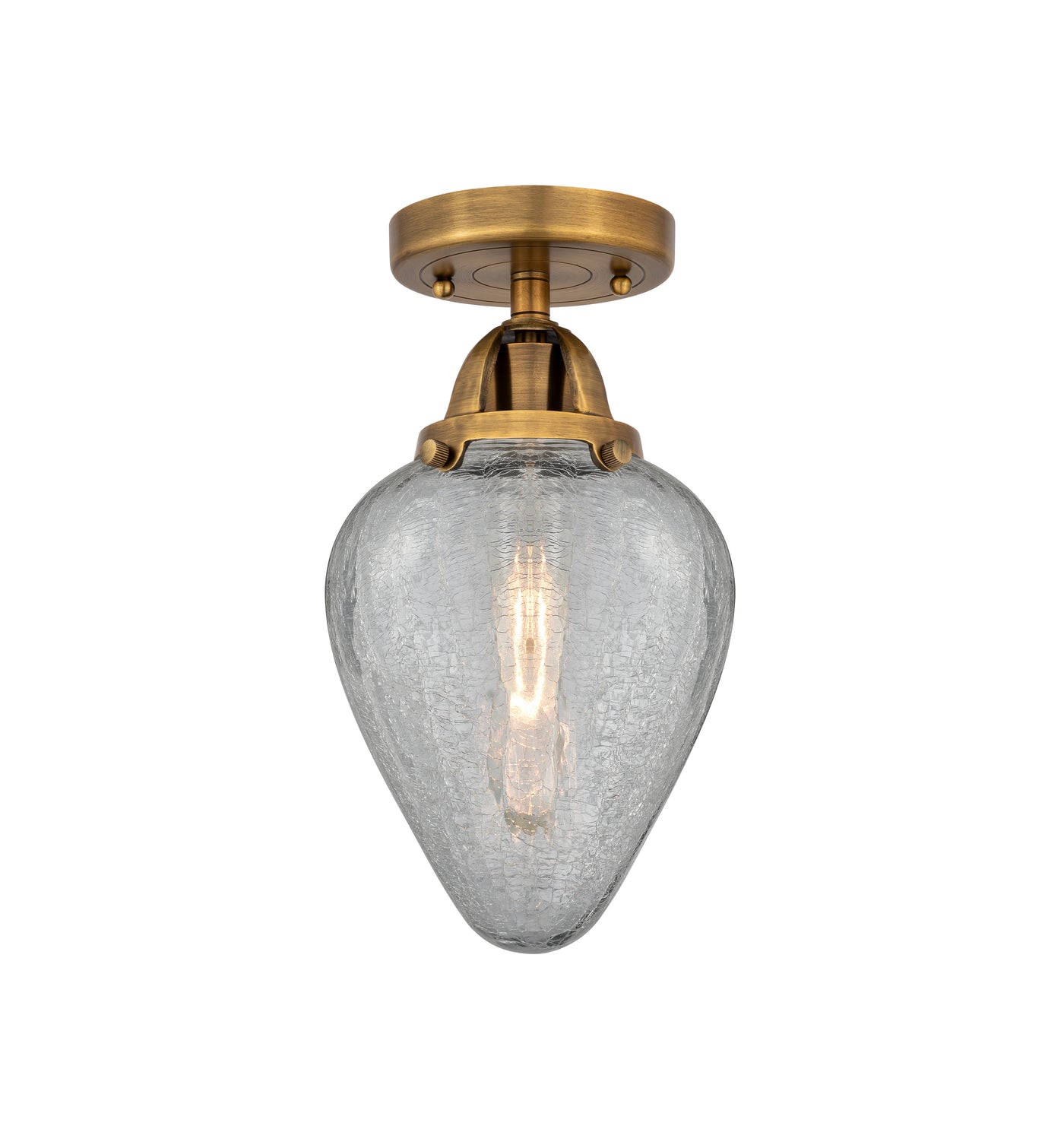 Nouveau Semi-Flush Mount Brushed Nickel