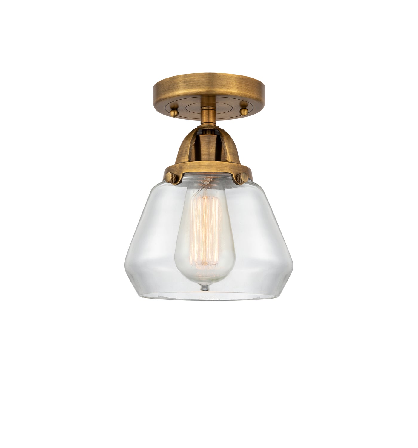Nouveau Semi-Flush Mount Brushed Nickel